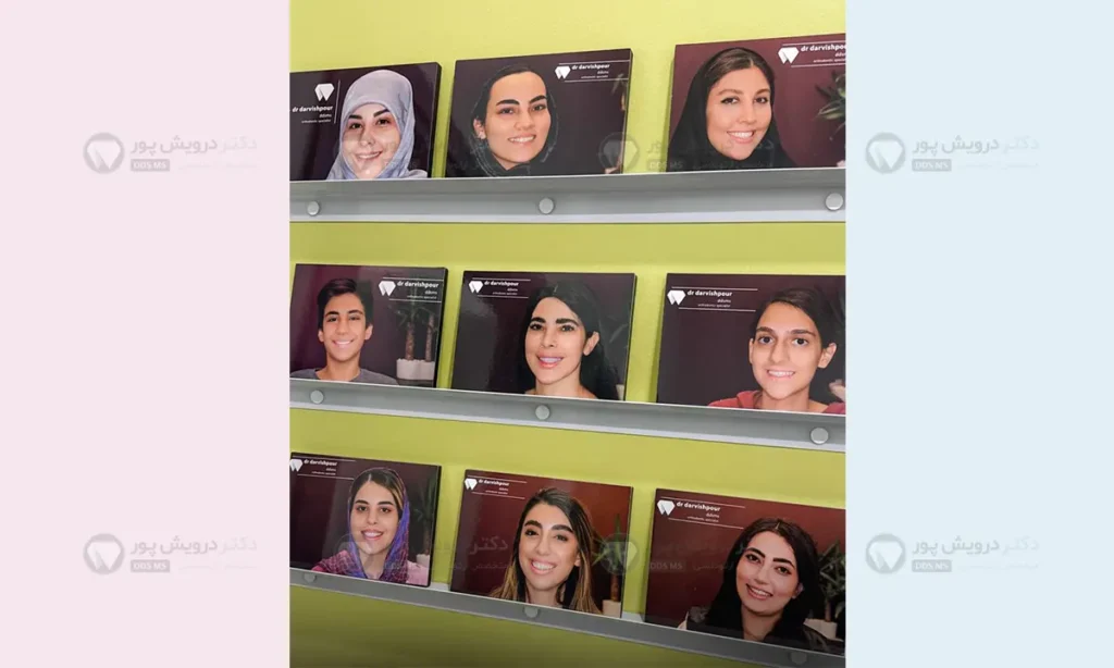 ارتودنسی دندان مراجعان خوشحال ما