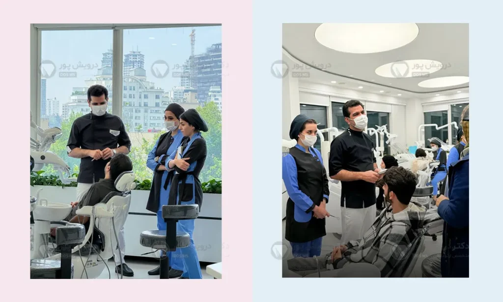 پاسخ به سوالات مراجعان توسط متخصص ارتودنسی