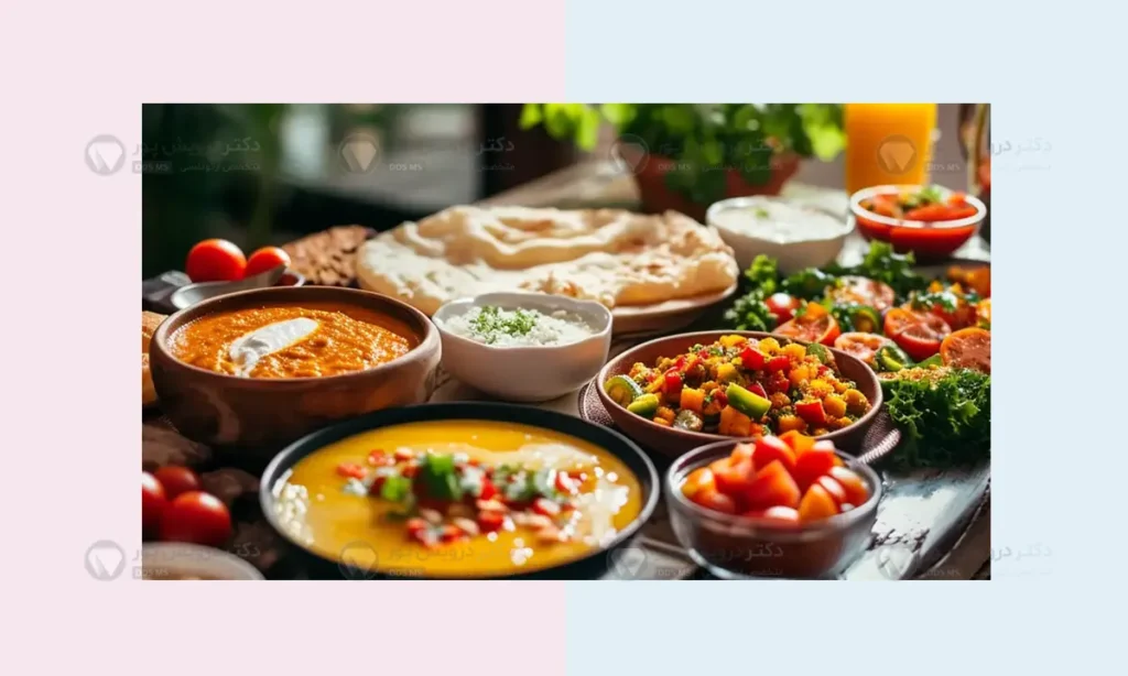 تغذیه در زمان ارتودنسی شاخص