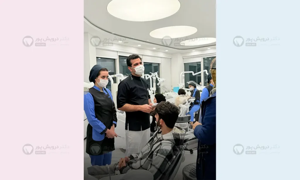 ویزیت ارتودنسی نامرئی در کلینیک دکتر درویش پور