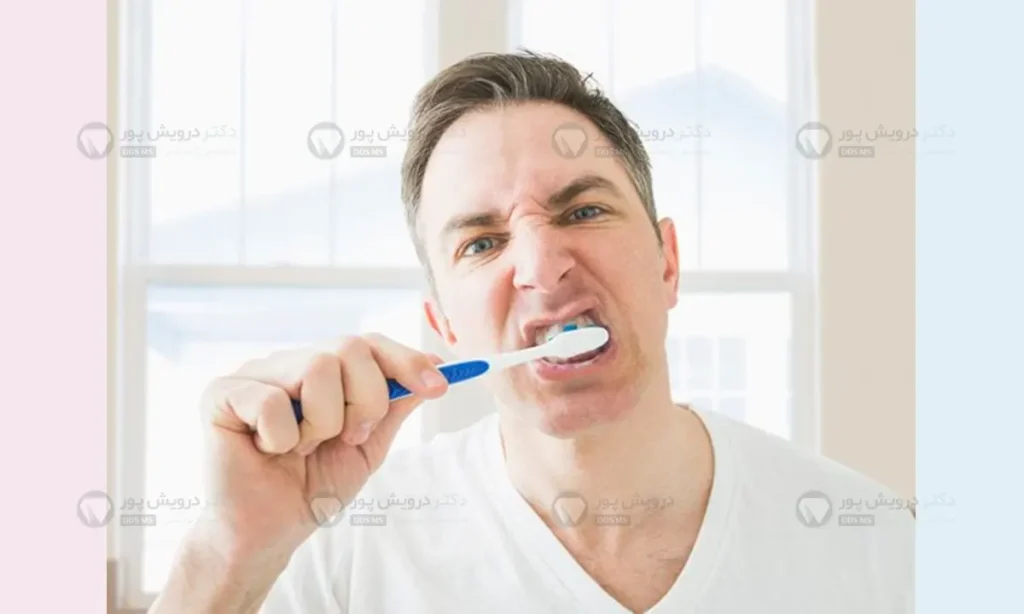 بد مسواک زدن