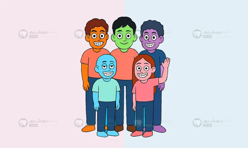 لبخند زدن قبل از ارتودنسی